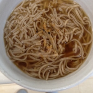 白だしで簡単お蕎麦